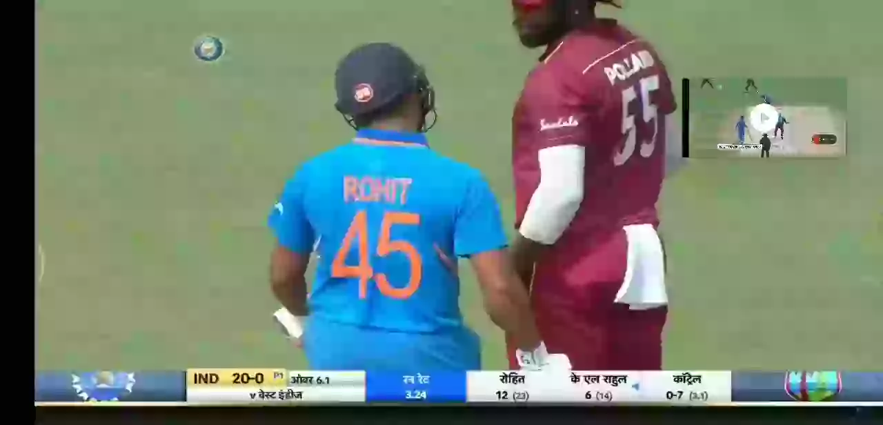 What Rohit Sharma Saying About Pollard