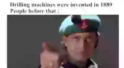 Drilling Machine Invented in 1889