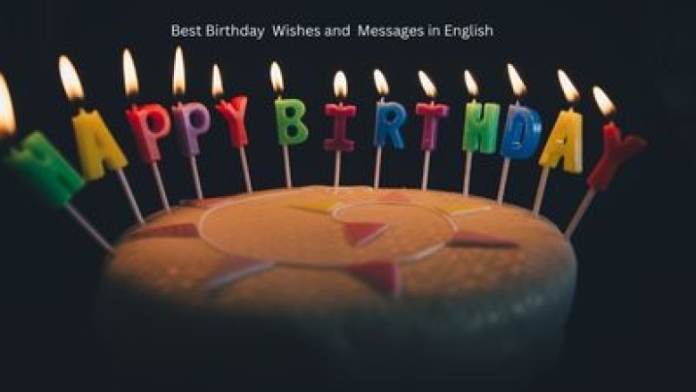 Collection of Best Birthday Wishes in English