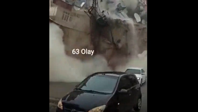 Turkey Earthquake Live Scenes Captured In Videos