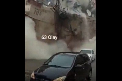 Turkey Earthquake Live Scenes Captured In Videos