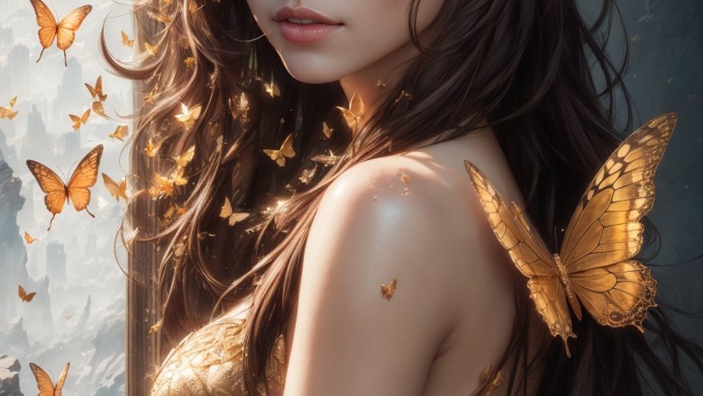 10 Beautiful Girls Images Created By AI