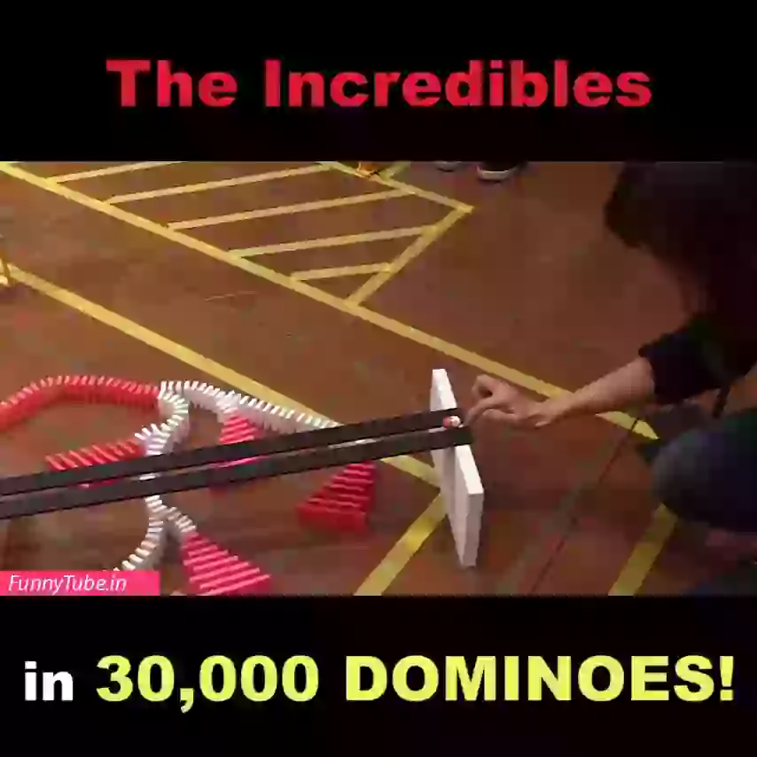 Amazing 30000 Dominoes Incredible Stuff