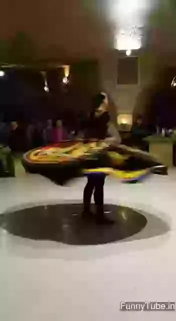 Amazing Dance With Lights on clothe