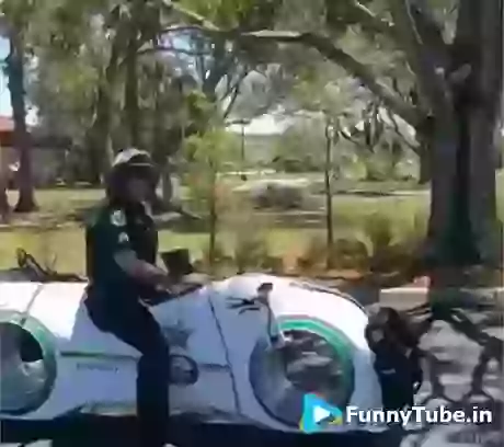 Amazing Florida Police Bike GIF