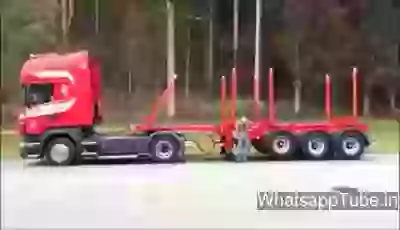 Amazing Folding Truck Trailer