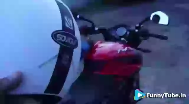 Amazing Halmet With Side Light Signal