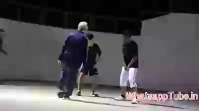 Amazing Old Man Football Skill