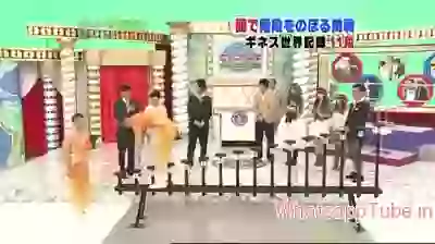 Amazing Stunt Up Side Down