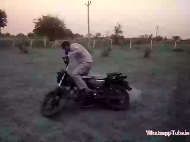 Amazing drawing by bike