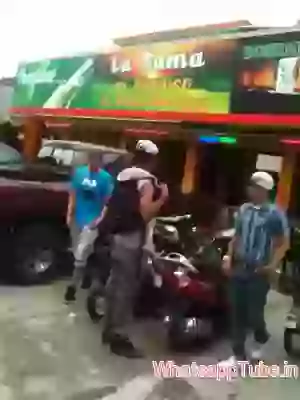 Bamboo performance by a kid