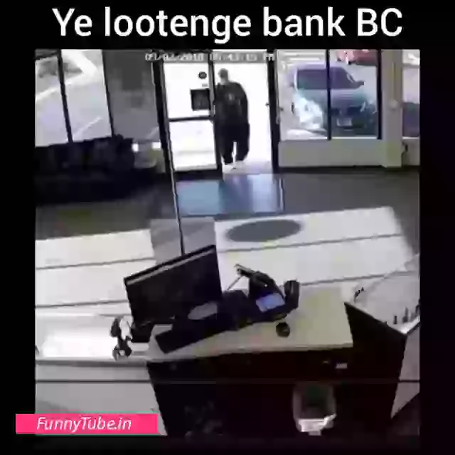 Bank Robbery Goes Fail Funny Whatsapp Video