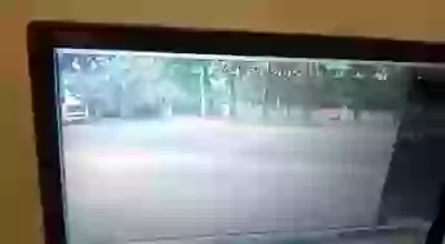 Bus and bike accident