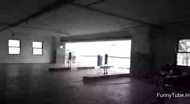 Chennai varada cyclone flying bus