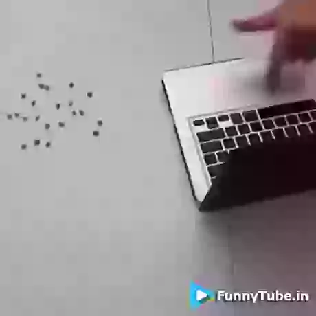 Cooking Pop Corn on CD Drive Funny GIF