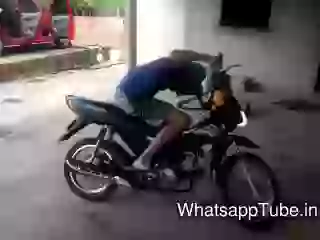 Crazy Boy Bike Stunt Fail Hahaha