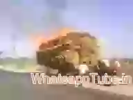 Crazy Indian Tractor Driver