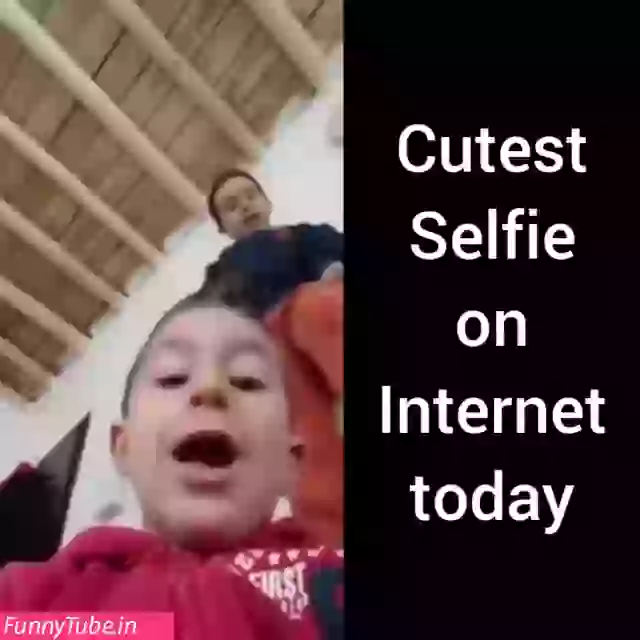 Cutest Selfie on Internet Funny Kids Video