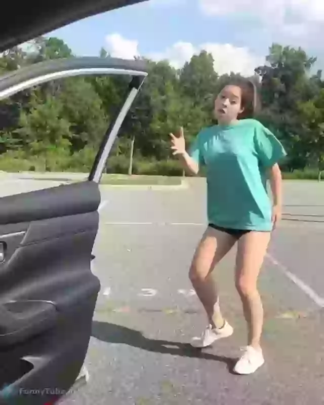 Dancing With Moving Car Girl Selfie Video Status