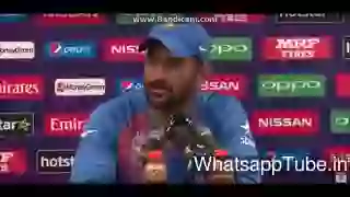 Dhoni funny reply about his retirement