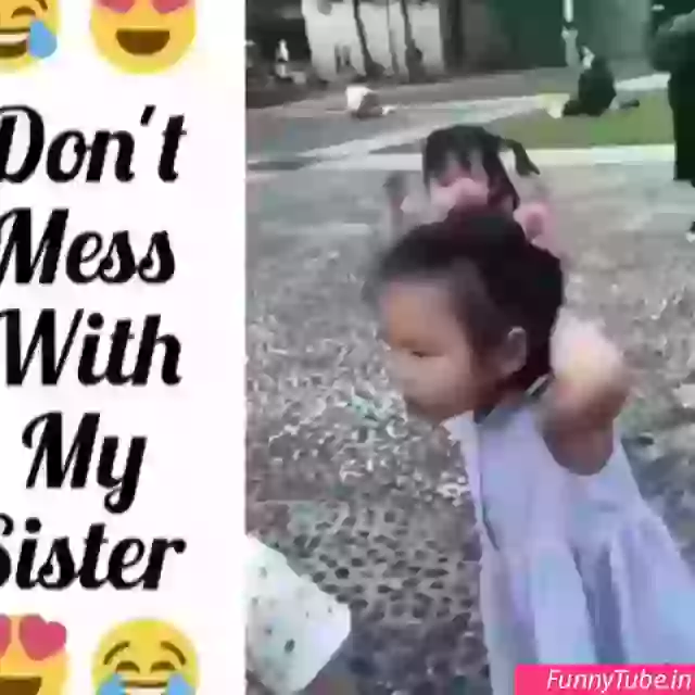 Dont Mess With My Sis Cute Babies Funny Video