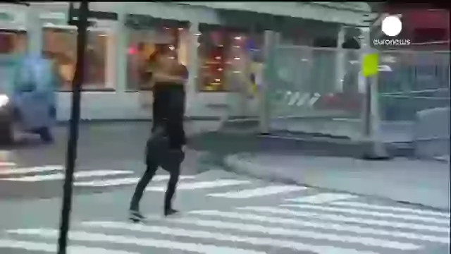 Extremely windy day in Norway