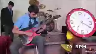 Fastest Guitar Player 1600 BPM