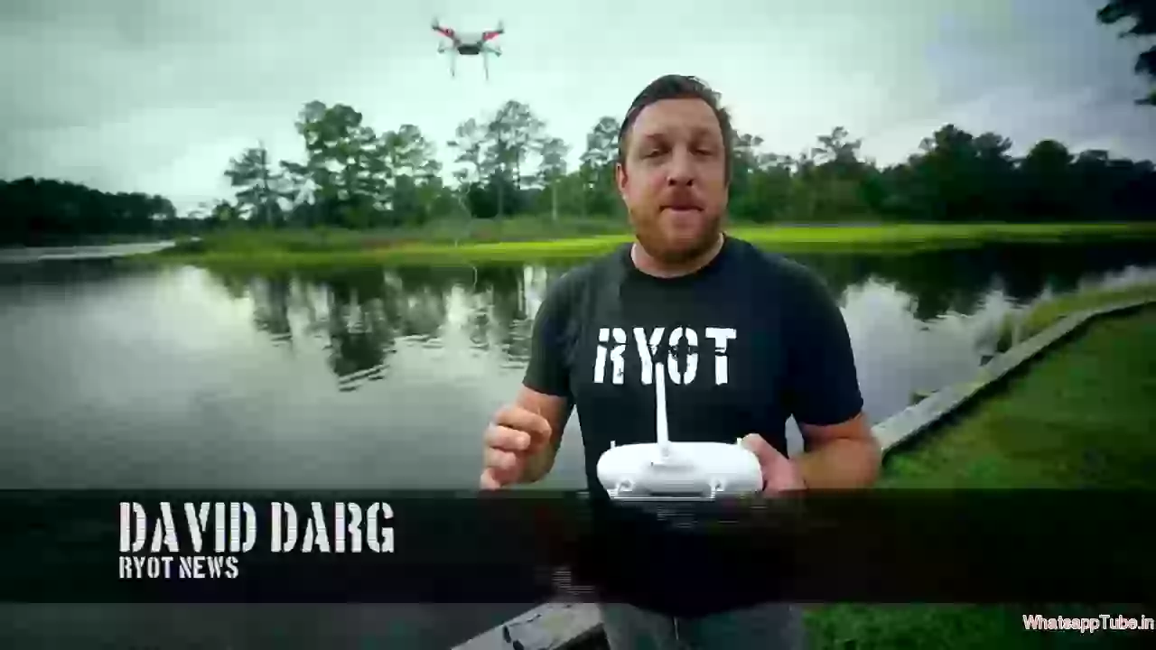 Fishing with Drone