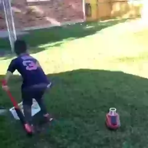 Funny Baseball Practice Fail