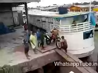 Funny Bike Transport Fail