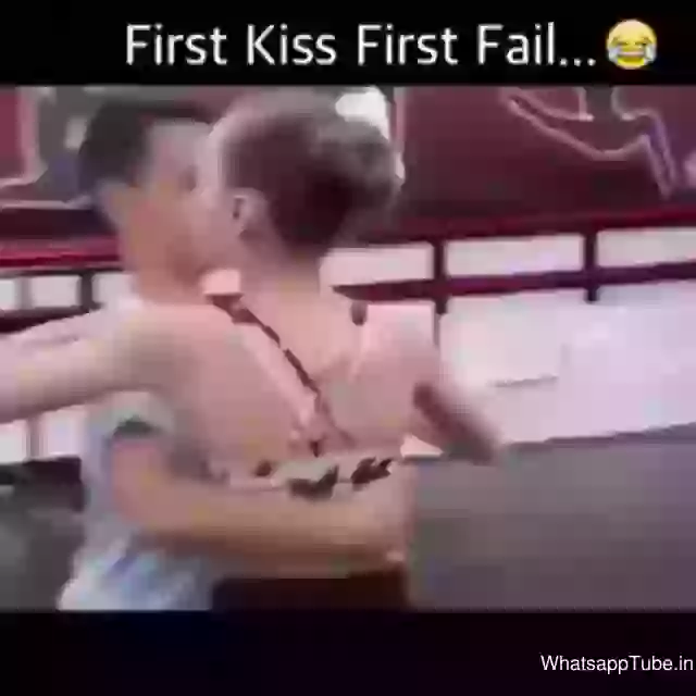 Funny First Kiss Fail