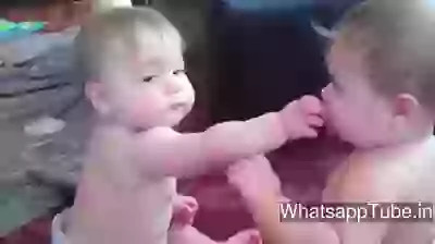 Funny Little Kid Friendship