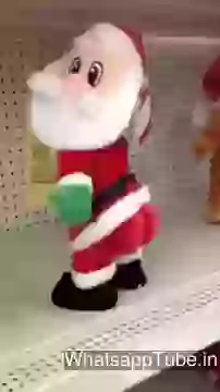 Funny Santa Toy Dance Video Whatsapp