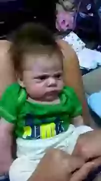 Funny Tense Baby