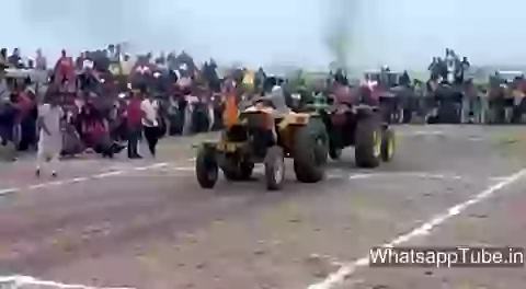 Funny Tractor Stunt Fail Video