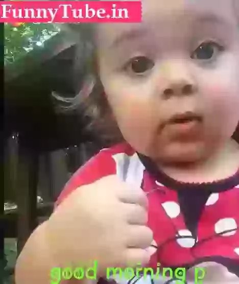 Good Morning Cuttest Baby Video Status Ever