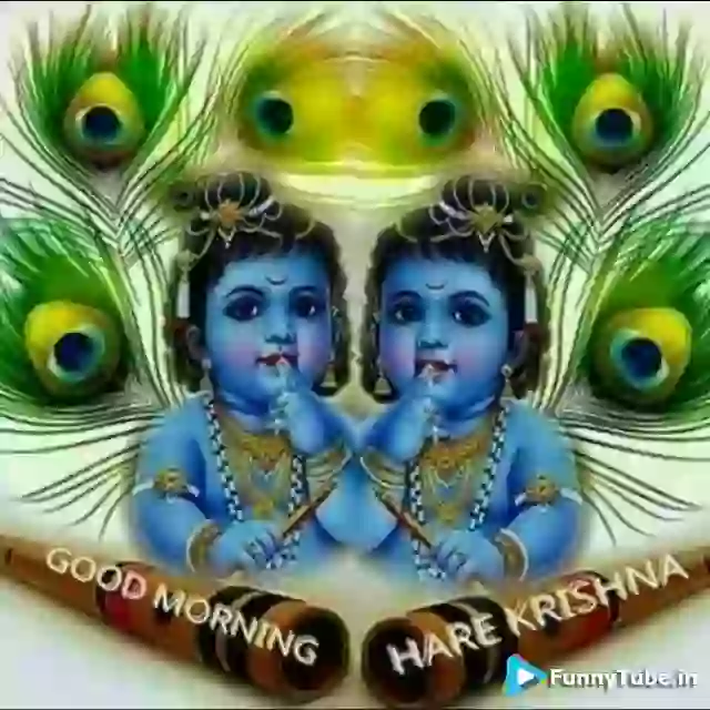 Good Morning Video With Krishna Images