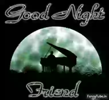 Good Night Friends Greetings Whatsapp GIF