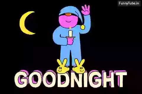 Good Night GIF Status Message