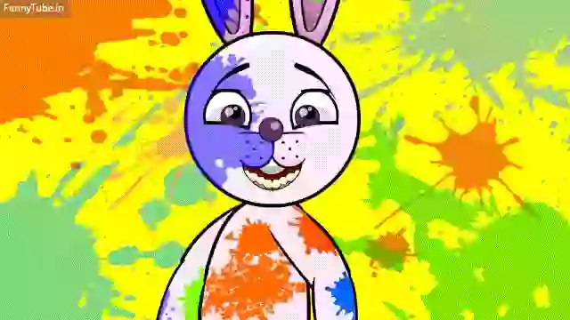 Happy Holi Beautiful Animated Whatsapp GIF