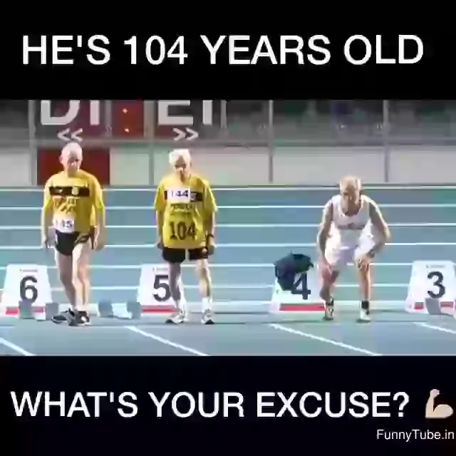He Is 104 YEAR OLD