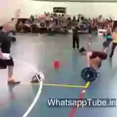 Hilarious  Lifting Fail By Girl