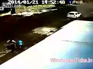 Hilarious Accidents parked car