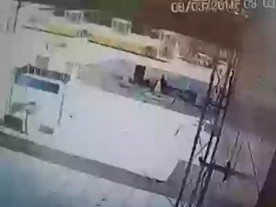 Hilarious Explosion When Man On Work