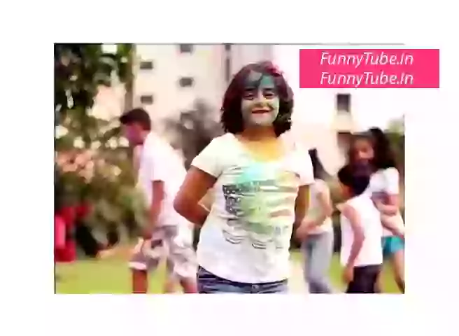Happy Holi Throwing Balloon GIF Whatsapp Status
