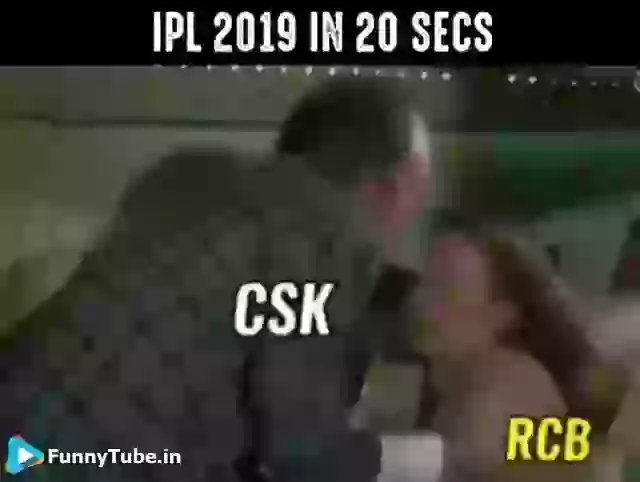 IPL 2019 Funny Highlights in 20 Sec