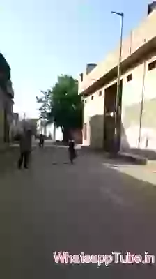 Indian street cheer boys