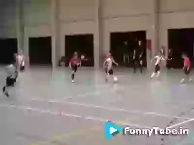 Kids Playing Awesome Football