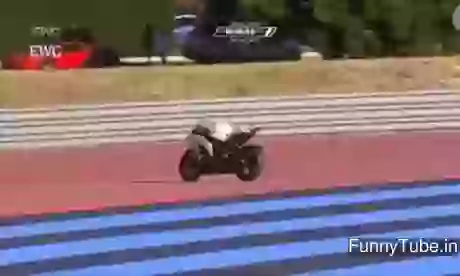 Mr India Riding His Bike