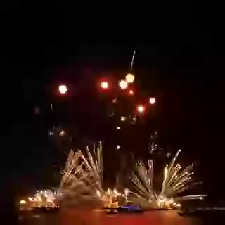 New Year Fireworks whatsapp greetings